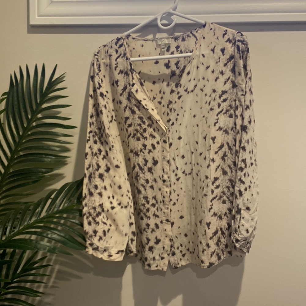 Joie Beautiful animal print blouse